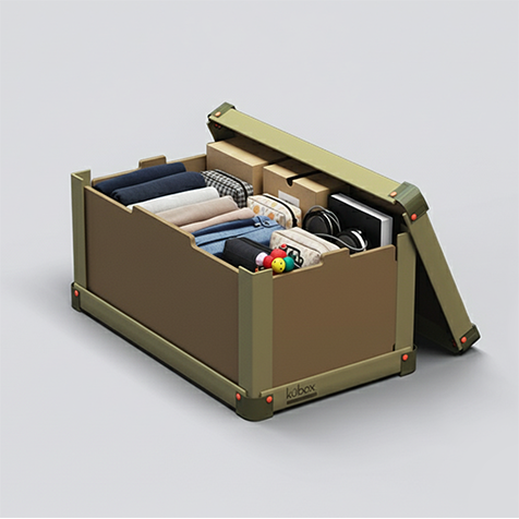 MiniKub Container filled